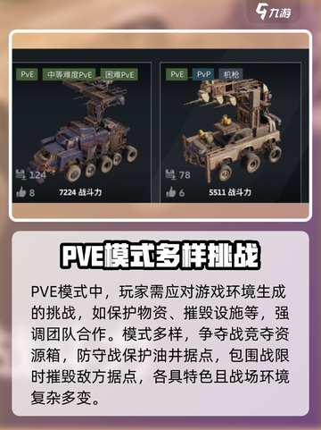 创世战车pve怎么玩介绍截图2