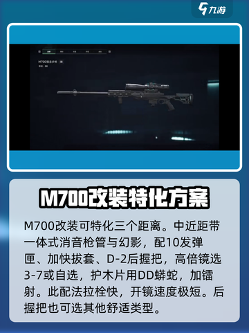 三角洲行动|M700配件搭配🔥大神级配置等你来抄！截图2