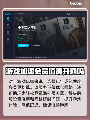 CK3玩着闪退？这款加速器解决🔥🎮截图4