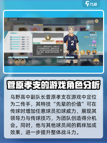 排球少年手游🔥菅原孝支强度爆表🔥必练角色！截图2