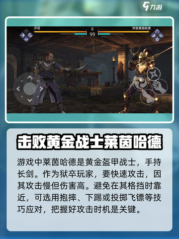 暗影格斗3莱茵哈德怎么打介绍截图2