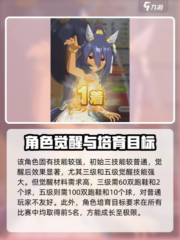 闪耀优俊少女亚马逊角色攻略介绍截图5