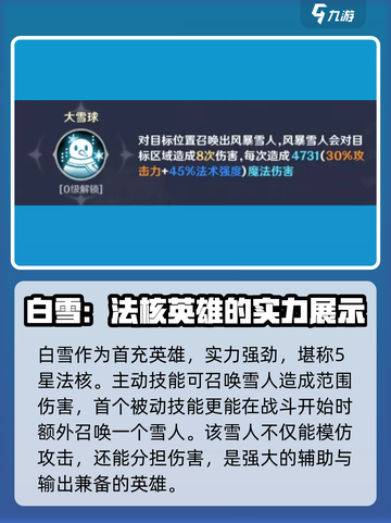 英雄如约而至最强阵容介绍介绍截图2