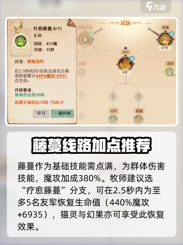 森之国度牧师技能怎么加点介绍截图7