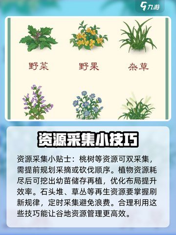 桃源记2资源采集攻略介绍截图3