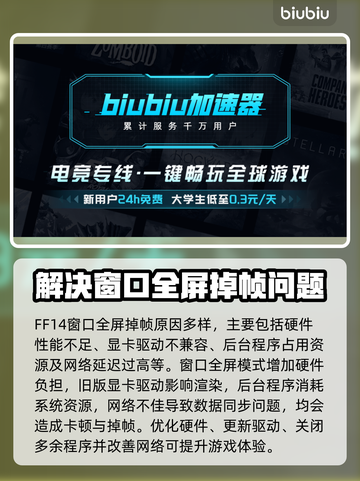 FF14窗口全屏掉帧？❌教你一招轻松解决！🔥截图2