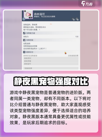 冒险岛枫之传说静夜黑宠物怎么样介绍截图2
