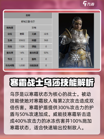 龙息神寂稀有卡人物有哪些介绍截图3