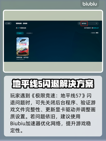 🎮地平线5闪退？速用加速器解决！💥截图3