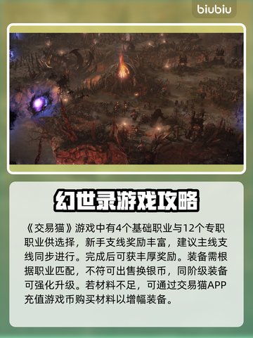 命运方舟🔥新手必看！玩法攻略大公开🎉截图2