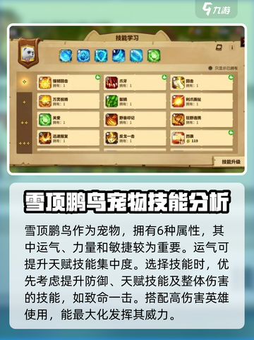 万龙觉醒初始宠物选择哪个介绍截图5