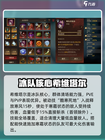 龙息神寂冰队阵容推荐介绍截图2