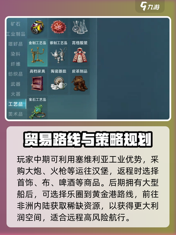大航海时代传说跑商最佳路线推荐介绍截图3