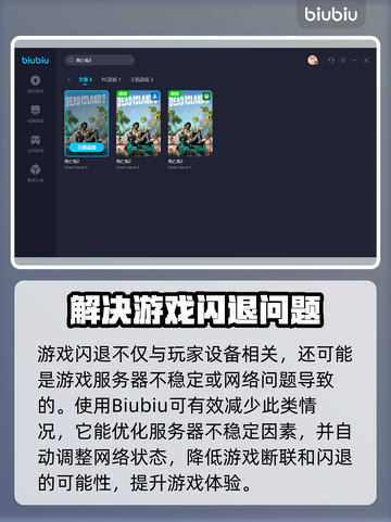 死亡岛2闪退？加速软件来救场！🔥🚀截图4