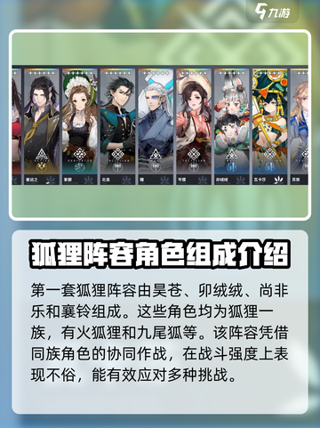 白荆回廊狐狸阵容怎么组介绍截图2
