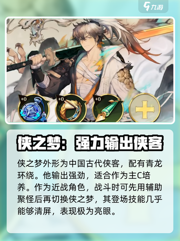 无尽梦回侠之梦角色介绍介绍截图2