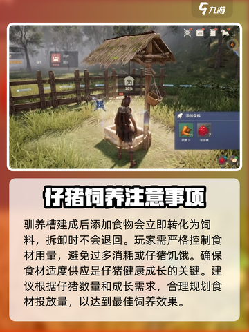 荒野起源养猪怎么养介绍截图3