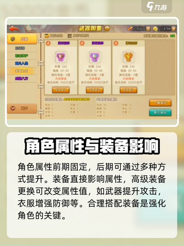 弹弹堂大冒险角色属性怎么提升介绍截图2
