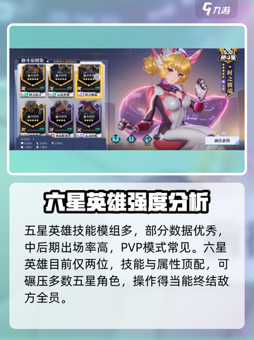星之破晓🔥几星英雄最强？星级介绍来了！截图4