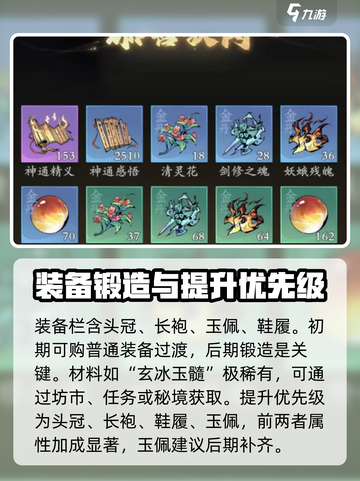 问剑长生🔥装备锻造攻略，快速提升战力✨截图3