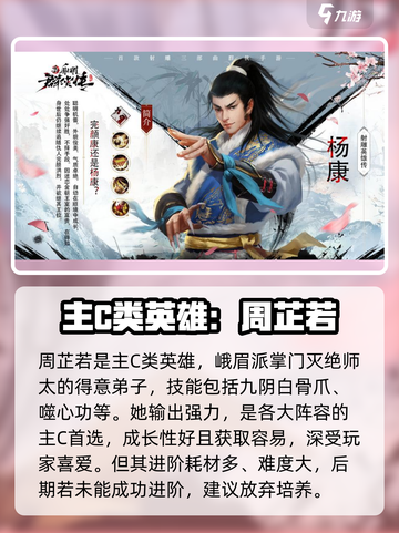 新射雕群侠传🔥热门侠客强度排行揭秘！✨截图2