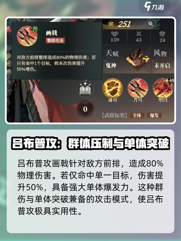 三国志幻想大陆2枭之歌吕布怎么玩介绍截图2