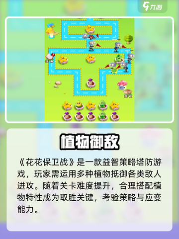 🎮花花保卫战：植物大战僵尸新玩法！截图2