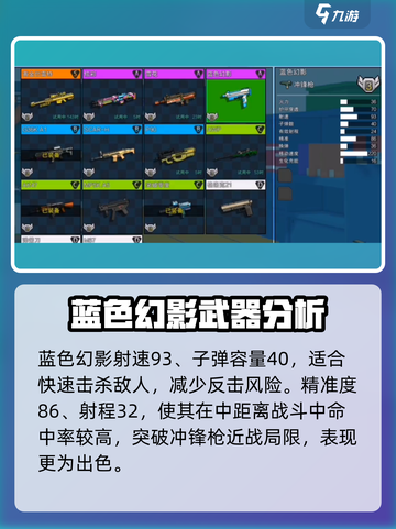 像素射击蓝色幻影🔥超详细玩法攻略来啦！🎉截图3