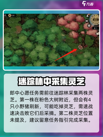 大侠立志传🔥迷踪林灵芝位置全解密！截图2