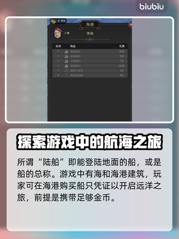 为了吾王2🔥陆船获取秘籍💎新手必看！截图2