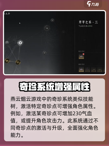 燕云十六声奇珍系统攻略介绍截图2