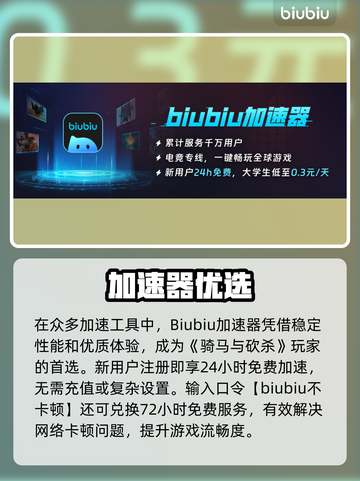 🐎《骑马与砍杀》加速器大揭秘！✨截图2
