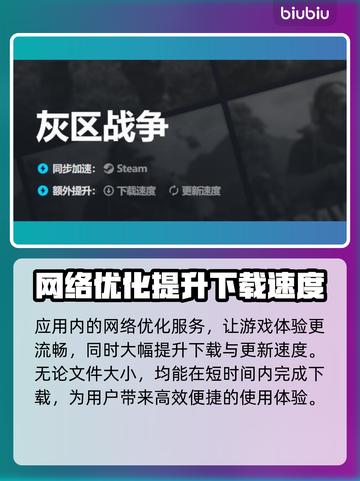 灰区战争🔥闪退解决+加速应用分享！💡截图7