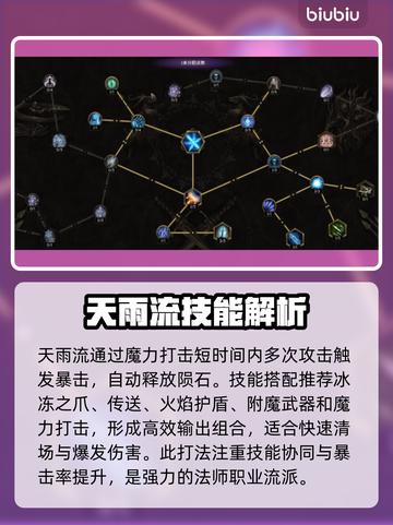 《最后纪元》巫师天雨流🔥超强玩法揭秘！截图2
