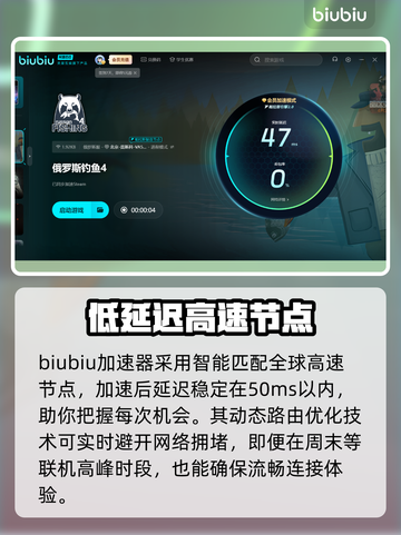 俄罗斯钓鱼4加速器推荐🎉游戏玩家必备神器！截图5