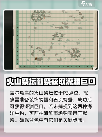 渔帆暗涌火山祭坛位置在哪介绍截图3