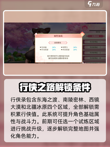 江湖如梦🔥行侠录解锁秘籍🎉新手必看！截图2