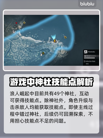 浪人崛起神社位置全攻略🔥游戏党必看！截图2
