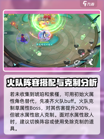 星塔旅人火队怎么搭配介绍截图4
