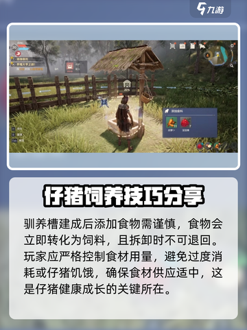 荒野起源养猪怎么养介绍截图3