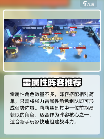《破晓序列雷队爆🔥阵容搭配攻略⚡》截图2