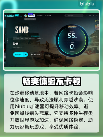 沙洲加速器让你在游戏中畅行无阻🚀🔥截图4