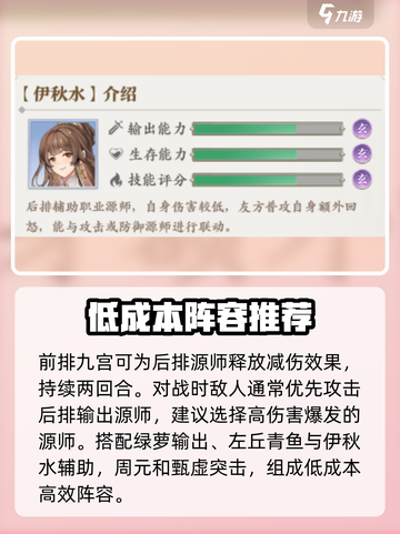 元尊手游九宫阵容搭配推荐介绍截图2