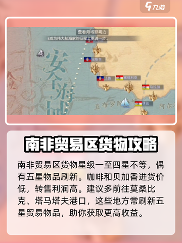 黎明之海🔥非洲贸易玩法攻略，暴富路线大揭秘！💎截图4