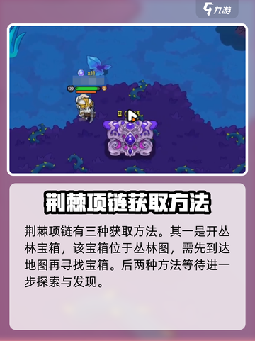 英勇之地🔥荆棘项链获取攻略💎截图2