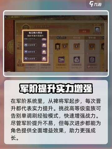 偃武军阶系统玩法🔥超详细攻略来了！🎮截图2
