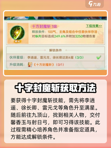 仙剑奇侠传新的开始十方封魔斩怎么获得介绍截图2