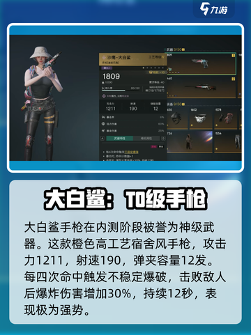 七日世界大白鲨配装怎么样介绍截图2