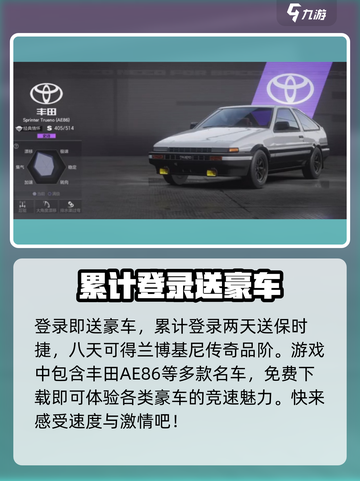 极品飞车集结🔥丰田车系全面介绍，玩手游必看！截图4