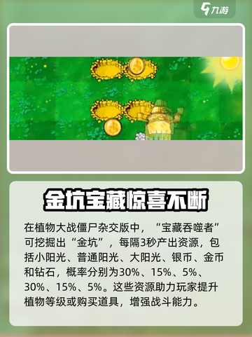 植物大战僵尸杂交版金坑是什么介绍截图2